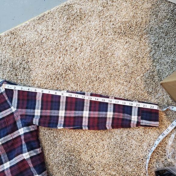 American Eagle Plaid Shirt, Size Small - Picture 8 of 10